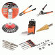 Cutting, abrasive and grinding tools